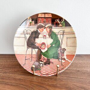 Vintage Knowles “Valentine’s Day” Collector Plate 1981 Don Spaulding